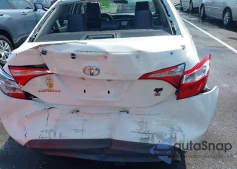 2015 Toyota Corolla S из США, поврежденный, VIN 5YFBURHE5FP256943